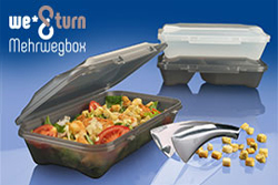 WE*TURN® - umweltfreundliche Mehrweg-Speisenverpackungen