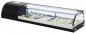 Preview: Polar Sushi Kühlvitrine 60 Liter 5 x 1/3 GN, versandkostenfrei