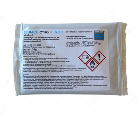 Reinigungsmittel OTHG fit Profi für Glühweinerhitzer sowie Kakao- und Punsch-Dispenser