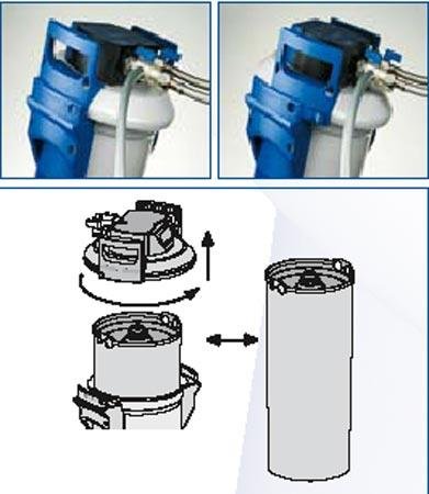 Brita Wasserfilter Purity 450 Quell ST kpl. ohne MAE