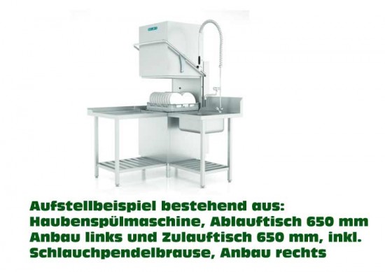 Ackermann H 540 Haubenspülmaschine inkl. Inbetriebnahme + Einweisung