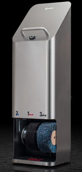 Heute Schuhputzmaschine Quadro Plus, versandkostenfrei