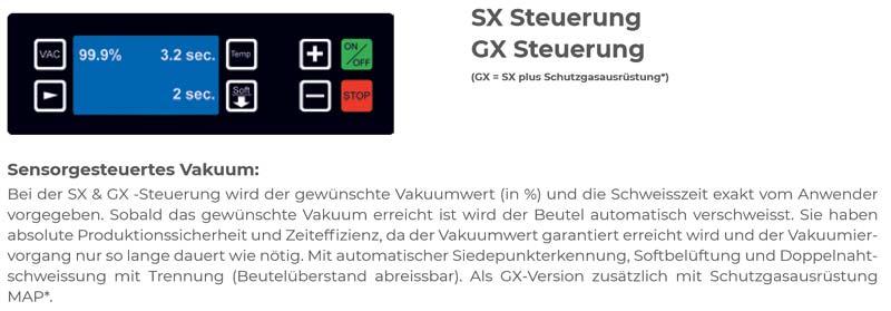 VAC-STAR Vakuumierer S-225 M SX Sensor Version