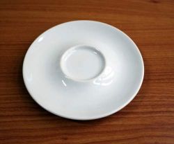 Espresso-Untertasse 11 cm, Porzellan 