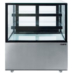 Saro Kuchenvitrine 300 L schwarz Modell JASMIN 330-1105