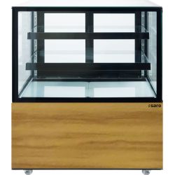 Saro Kuchenvitrine Holzdekor 300 L Modell MAXIME 330-1106