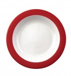 Eschenbach Teller tief Fahne 21,5 cm, rot, Color mit System
