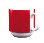 Eschenbach Kaffeebecher 0,3 l, rot, Color mit System