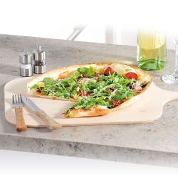 Mobile Preview: Flammkuchenbrett eckig 52 x 32 cm