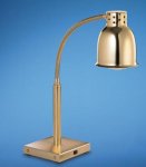 Scholl Buffet-Wärmelampe 24000/B/G goldfarben, versandkostenfrei