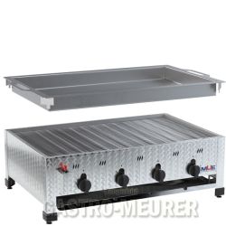 Gas-Kombi-Tischbräter GBT4-K, versandkostenfrei