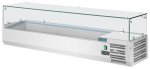 Aufsatz-Kühlvitrine GD876 5x GN1/3 und 1x GN1/2, versandkostenfrei