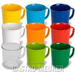 Kinderzeug Henkelbecher 0,2 l 9 Farben Polycarbonat (PC)