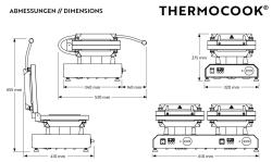 Mobile Preview: Neumärker Thermocook® 12-40801DT