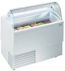 NordCap Speiseeisvitrine Isetta TP LX 6R, versandkostenfrei