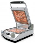 Spidocook SP010PT Kontaktgrill, glatt-transp. analog, Glaskeramik, versandkostenfrei