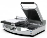 Spidocook SP020PR Kontaktgrill, Doppelplatte 3kW, analog, Glaskeramik, versandkostenfrei