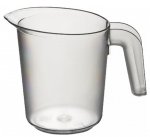 Saftkanne 0,5 l transparent-frosted, BPA-frei