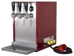 Glühweinerhitzer 3-ltg. m. gasbetriebenen Förderpumpen Komplettpaket, versandkostenfrei