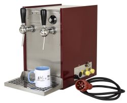 Glühweinerhitzer 2-ltg. m. gasbetriebenen Förderpumpen Komplettpaket, versandkostenfrei