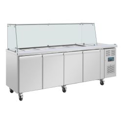 POLAR Kühltisch G604, 2-Türen, versandkostenfrei