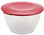 Schüssel 4300 ml mit Deckel rot