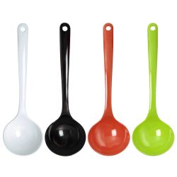 WACA Schöpfkelle Ø 90 mm, Ø 9 cm,Inhalt 130 ml, 4 Farben weiß, schwarz, rot, apfelgrün 0255.911  0255.790 0255.730 0255.710