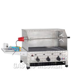 Gas-Kombi-Tischbräter GBT3-V4, versandkostenfrei