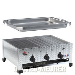 Gas-Kombi-Tischbräter GBT3-K, versandkostenfrei