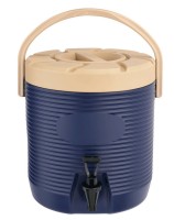 Thermo-Getränkebehälter 12 Liter blau oder braun, versandkostenfrei