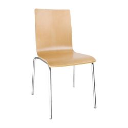 Bolero Stapelstuhl Buchenfurnier Buche