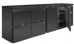 Barkühlschrank 2 Klapptüren + 4 Schübe, versandkostenfrei
