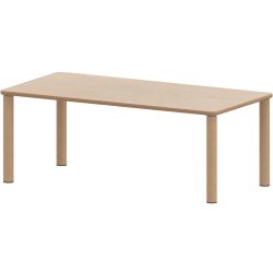 Tisch ZALOTTI  Quadratisch Schichtstoff 8 Höhen