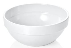 Schale APS Melamin CASUAL Ø 6 bis 23 cm weiß, VPE: 6 Stück
