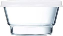 So Urban Glasschale Ø 14 cm stapelbar hoch 80 cl mit Deckel