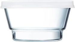 So Urban Glasschale Ø 11 cm stapelbar hoch 37 cl mit Deckel