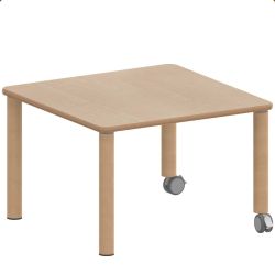 Tisch ZALOTTI  Quadratisch Schichtstoff 8 Höhen