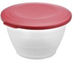 Schüssel 1300 ml mit Deckel rot